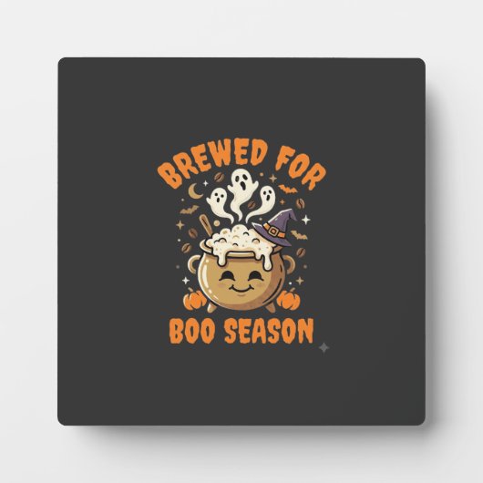 ハロウィーン コーヒー Boo シーズン フォトプラーク (正面)