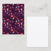 ハロウィーン コーリングカード (正面/裏面)