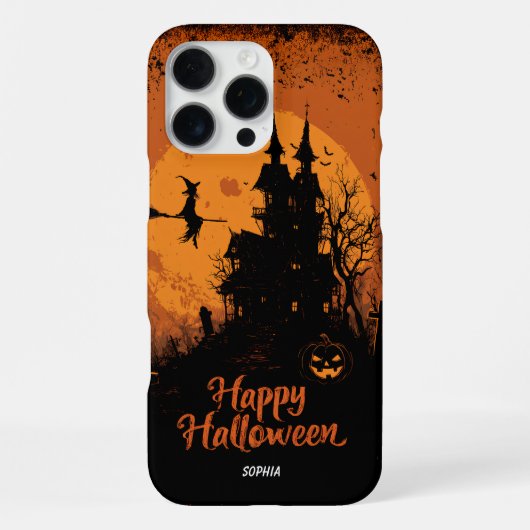 ハロウィーン ゴシックハウス iPhone/iPadケース iPhoneケース (裏面)