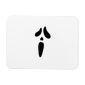 ハロウィーン ゴースト おばけ 怖い顔 イベント マグネット (横)