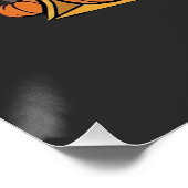 ハロウィーン ゴースト ブルドーザー デザイン_1 ポスター (コーナー)