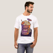 ハロウィーン・ゴースト・ムービーナイト Tシャツ (正面フル)