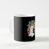 ハロウィーン ゴースト リトルブー 猫 コーヒーマグカップ (正面左)
