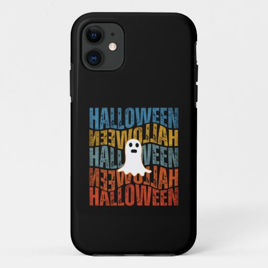 ハロウィーン ゴースト Case-Mate iPhoneケース (裏面)