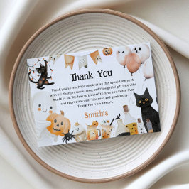 ハロウィーン サンキューカード