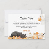 ハロウィーン サンキューカード (正面)