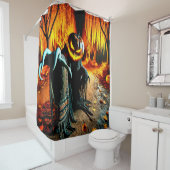 ハロウィーン シャワーカーテン (インサイチュ)