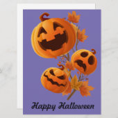 ハロウィーン シーズンカード (正面/裏面)