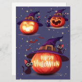 ハロウィーン シーズンカード (正面/裏面)