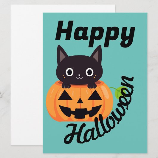 ハロウィーン シーズンカード (正面/裏面)