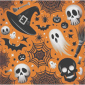 ハロウィーン シール (正面)