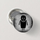 ハロウィーン「ジェイソン」ボタン 缶バッジ (正面&裏面)