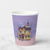 ハロウィーン・ジャック・オ・ランタン・ハース 紙コップ (裏面)