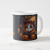 ハロウィーン ジャンボコーヒーマグカップ (正面右)