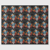 ハロウィーン/ジョカーラッピング紙 ラッピングペーパー (フラット)