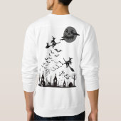 ハロウィーン スウェットシャツ (裏面)