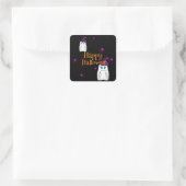 ハロウィーン スクエアシール (バッグ)