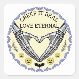 ハロウィーン スクエアシール