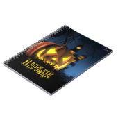 ハロウィーン スクールノート ノートブック (左側)