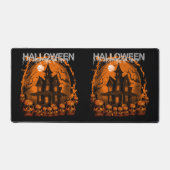ハロウィーン スケアリー 幽霊の棲む屋敷 ドクロ デスクマット (正面)