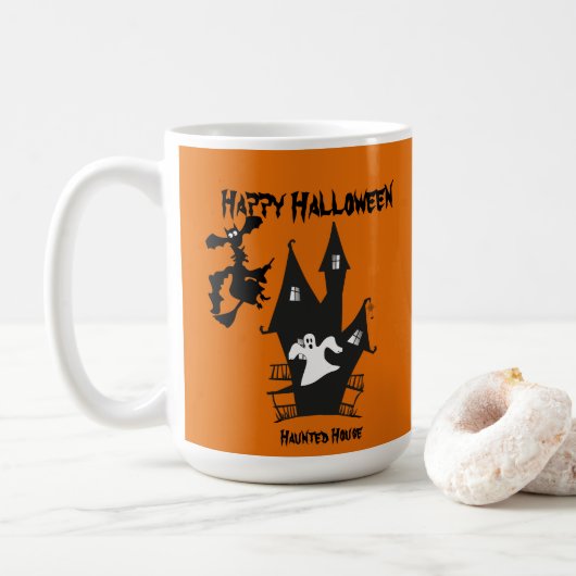 ハロウィーン スケア お化け屋敷 マグカップ (ドーナツ)