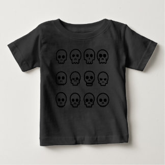 ハロウィーン スケルトン キッズTシャツ ベーシック ベビーTシャツ