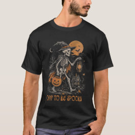 ハロウィーン スケルトン グラフィックTシャツ おばけ Tシャツ