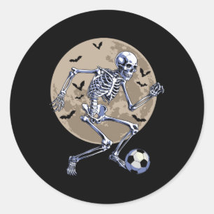 ハロウィーン スケルトン サッカー スプーキー ボーイズ コスチューム ラウンドシール