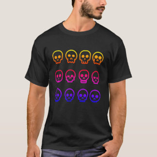 ハロウィーン スケルトン Tシャツ