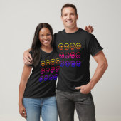 ハロウィーン スケルトン Tシャツ (ユニセックス)
