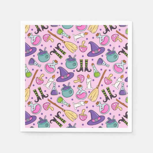 ハロウィーン スタンダードカクテルナプキン (正面)