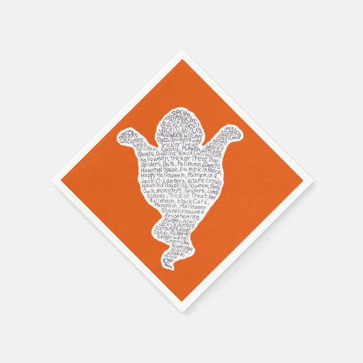 ハロウィーン スタンダードカクテルナプキン (角)