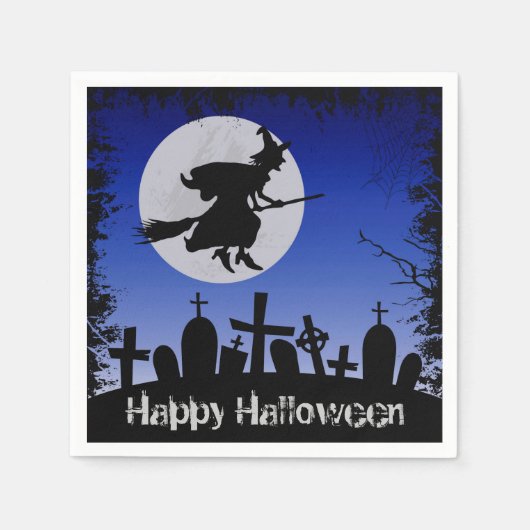 ハロウィーン スタンダードカクテルナプキン (正面)