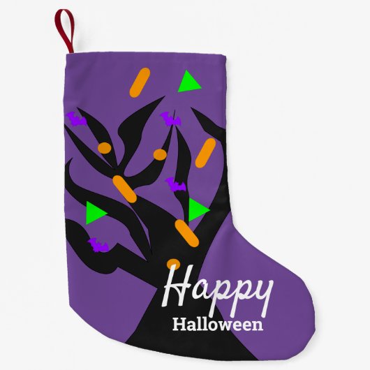 ハロウィーン ストッキング | スプリークルの不気味な木 (正面)