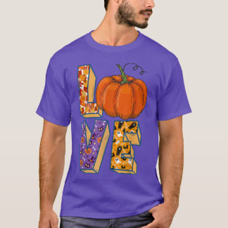 ハロウィーン、スパイダー、スケルトン、ウィッチハットPとの愛 Tシャツ