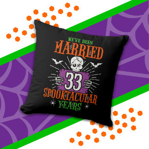 ハロウィーン スプーキータキュラー 33周年結婚記念日 クッション