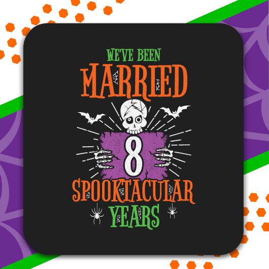 ハロウィーン スプーキータキュラー 8周年結婚記念日 スクエアシール