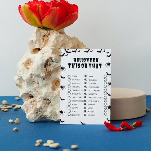 ハロウィーン スプーキーパーティー こっちとあっち ゲーム カード