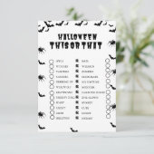 ハロウィーン スプーキーパーティー こっちとあっち ゲーム カード (スタンド正面)