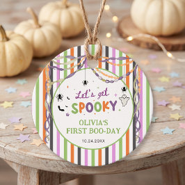 ハロウィーン スプーキー おもしろい 誕生日パーティー フェイバータグ