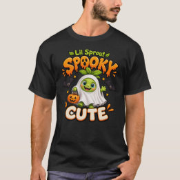 ハロウィーン スプーキー キュート ゴースト Tシャツ