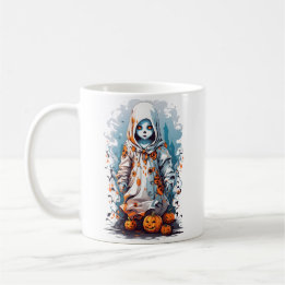 ハロウィーン スプーキー ゴースト ハロウィーン ドール コーヒーマグカップ