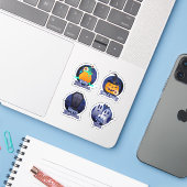 ハロウィーン スプーキー ステッカー コレクション シール (ノートパソコンとiPhone)