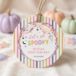 ハロウィーン スプーキー ファン 女の子 誕生日 フェイバータグ