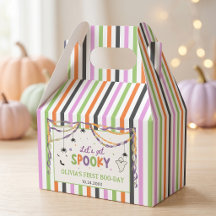 ハロウィーン スプーキー 楽しい 誕生日 パーティー お土産 ボックス