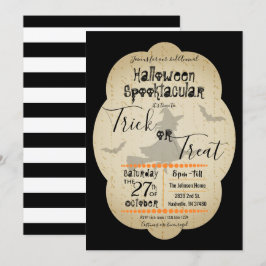 ハロウィーン·スプークタクル·トリック·オア·トリート·招待状 招待状