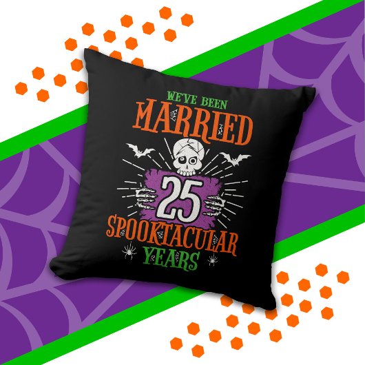 ハロウィーン・スペクタキュラー25周年結婚記念日 クッション