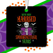 ハロウィーン・スペクタキュラー 4周年結婚記念日 メタルオーナメント