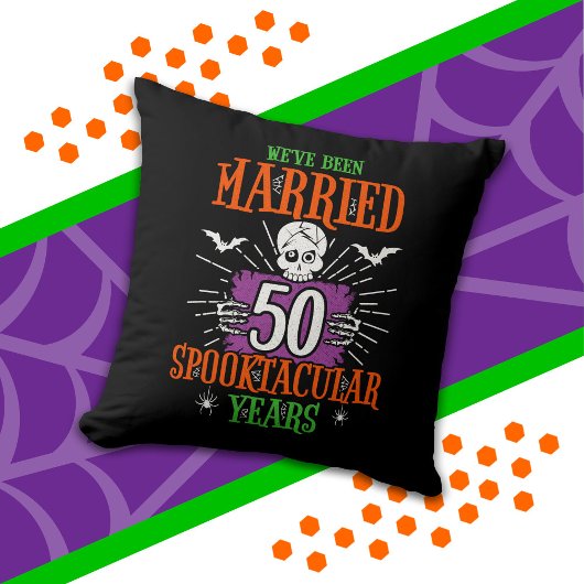 ハロウィーン・スペクタキュラー 50周年結婚記念日 クッション
