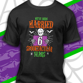 ハロウィーン・スペクタキュラー 6周年結婚記念日 Tシャツ